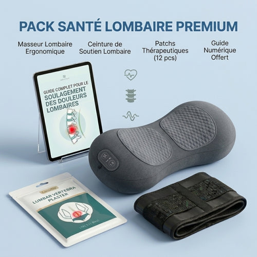 Masseur Lombaire 3 en 1