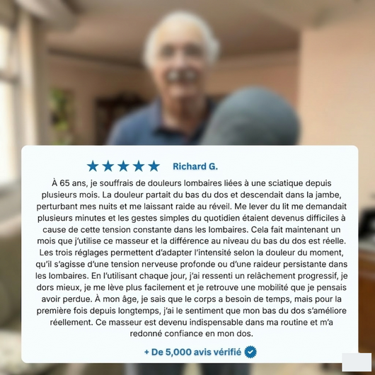 Masseur Lombaire 3 en 1